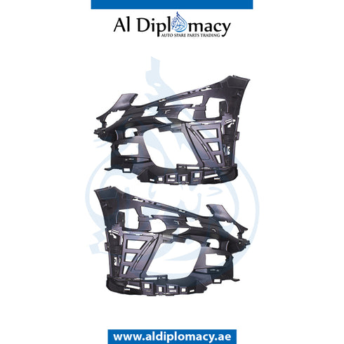 Front Bumper, WITH SENSOR Hole, AMG 2019 Look, COMPLETE for Mercedes-Benz C Class W205 (2015-2021) models